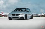 BMW M3 Sedan on Vossen Wheels (S17-01) 2018 года